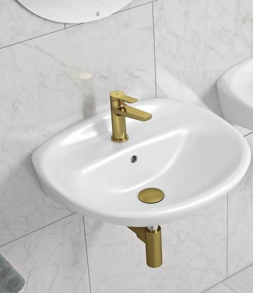 Gustavsberg Epic h&aring;ndvaskarmatur - B&oslash;rstet messing