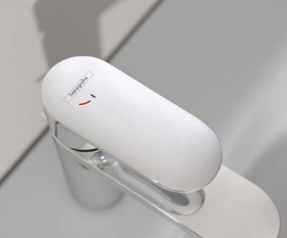 hansgrohe Vernis Blend 70 h&aring;ndvaskarmatur m/Coolstart og l&oslash;ft-op bundventil - Krom