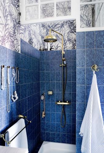 Damixa Tradition komplet brusesystem &Oslash;200 - Poleret messing