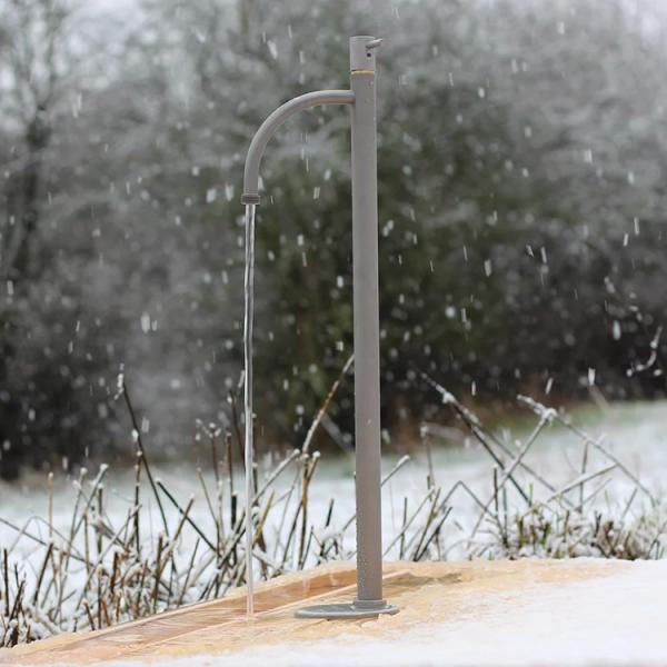 Frostline Eqi fritst&aring;ende frostfri vandpost - Tappeh&oslash;jde 380 mm - Rustfrit st&aring;l