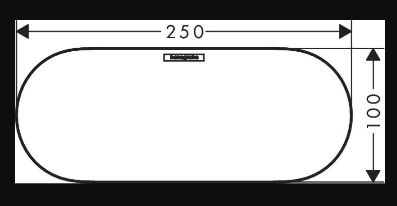 Hansgrohe WallStoris l&aring;g til opbevaringskurv - Mat sort