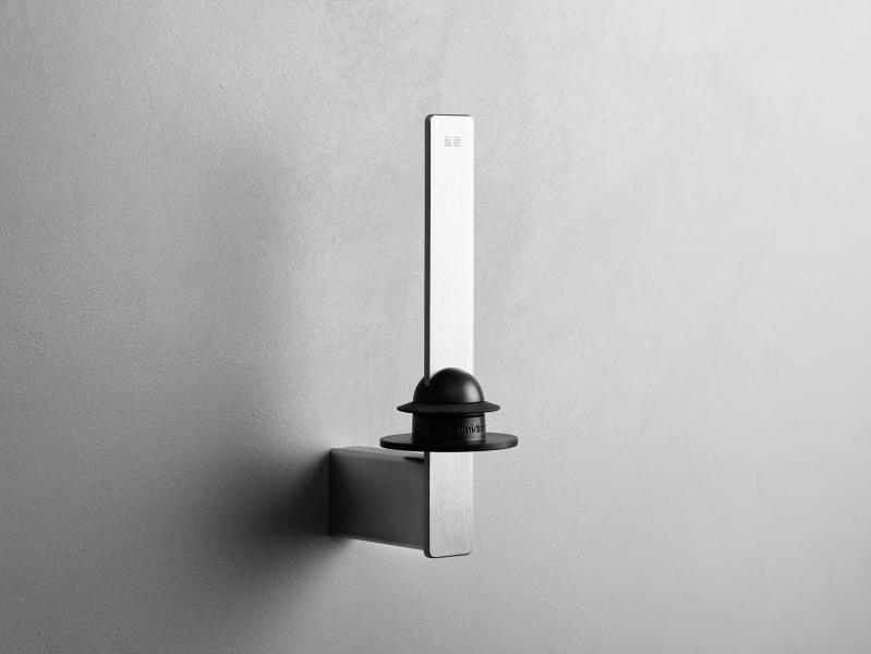 Unidrain ReFrame reserve toiletpapirholder - B&oslash;rstet st&aring;l
