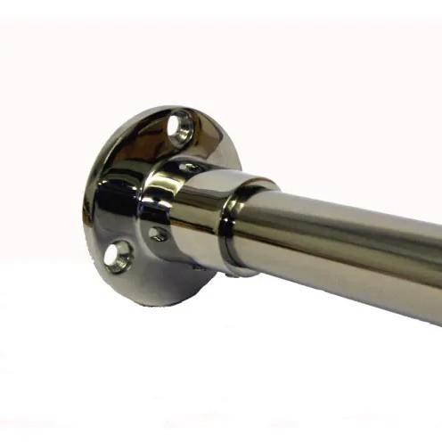 Van Der P Forh&aelig;ngstang loft til loft 50x100x50cm m.flanger - Rustfrit st&aring;l