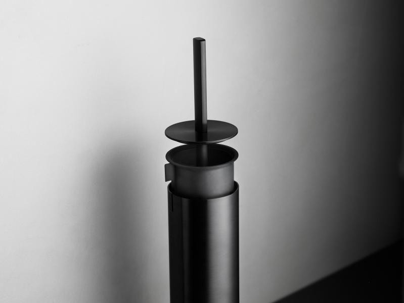 Unidrain ReFrame toiletb&oslash;rste til gulv - Sort