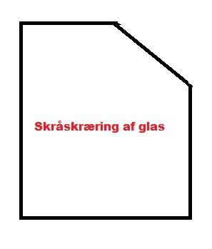 Till&aelig;gspris pr. glas for skr&aring;sk&aelig;ring