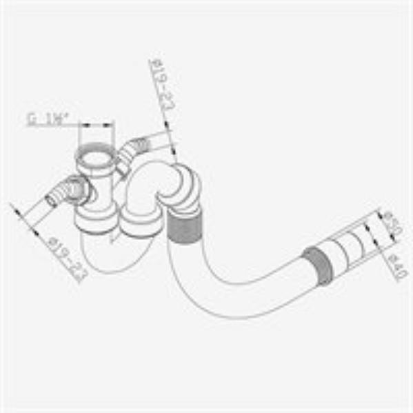 Blanco Unik vandl&aring;s til k&oslash;kkenvask