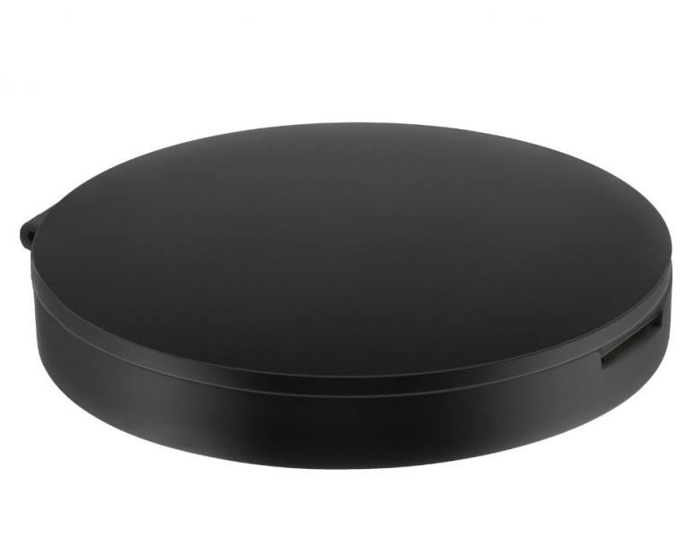 Smedbo Outline Lite rejsespejl m/0x, 5x og 12x forst&oslash;rrelse - Mat sort