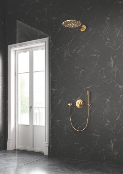 Grohe SmartControl komplet brusesystem med SmartActive og Sena til indbygning - B&oslash;rstet Cool Sunrise