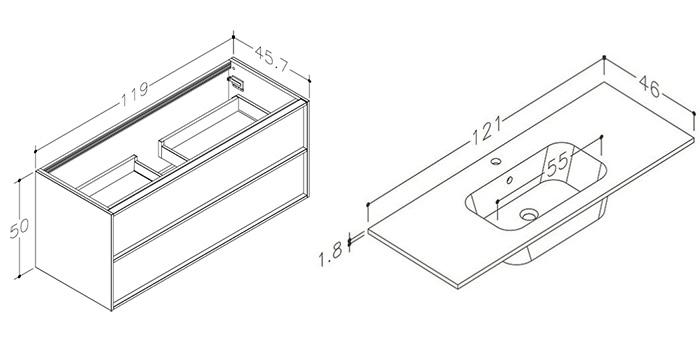 Str&oslash;mberg Skara 120 badev&aelig;relsesskab - M&oslash;rk eg