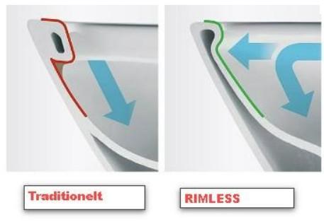 Duravit Me by Starck Rimless m/wondergliss toiletpakke inkl. cisterne, krom betjeningsplade og s&aelig;de m/ soft-close