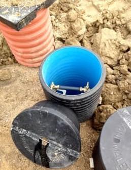 Vandm&aring;lerbr&oslash;nd Isiflo &Oslash;400 mm QN 2,5 M3 32 mm