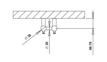 Str&oslash;mberg Regus h&aring;ndkl&aelig;det&oslash;rrer - 11,5x150 cm - Hvid