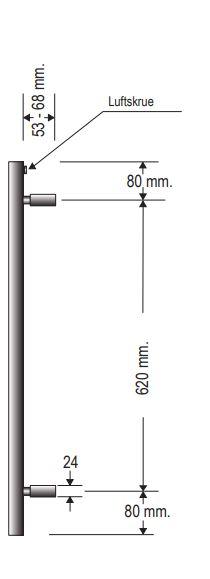 Str&oslash;mberg Hagen h&aring;ndkl&aelig;det&oslash;rrer - 50x78 cm - Matsort