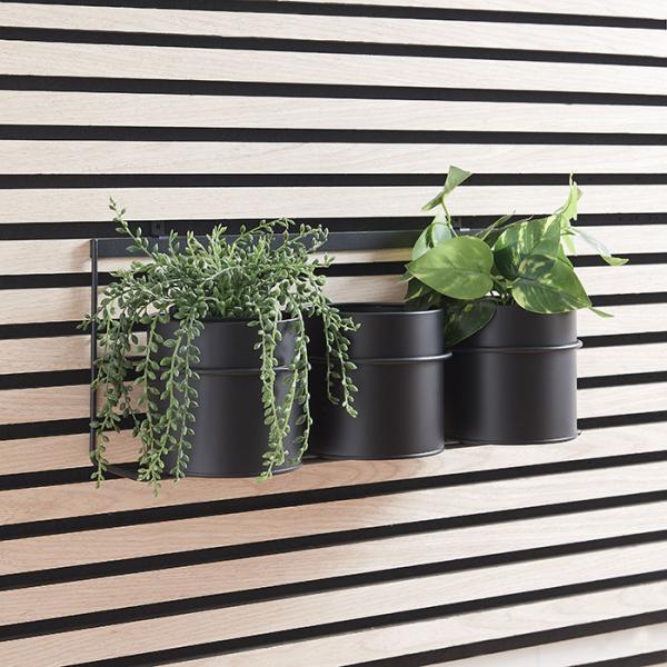 Sort universal opbevaring til akustikpanel 3