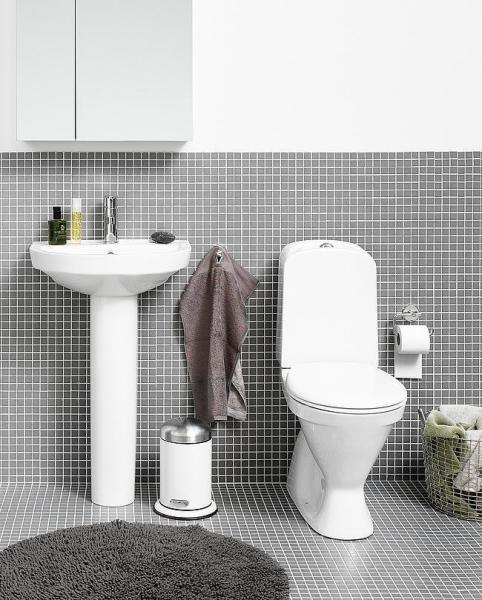 Gustavsberg Nordic3 3500 toilet m/skjult S-l&aring;s