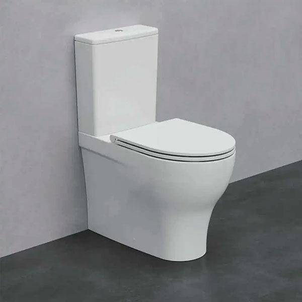 Lavabo Practica Back-to-Wall toilet inkl. s&aelig;de m/soft close og quickrelease