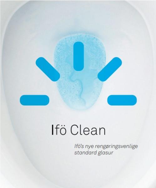 If&ouml; Spira gulvtoilet 6261 m/Rimfree og If&ouml; Clean - H&oslash;j model