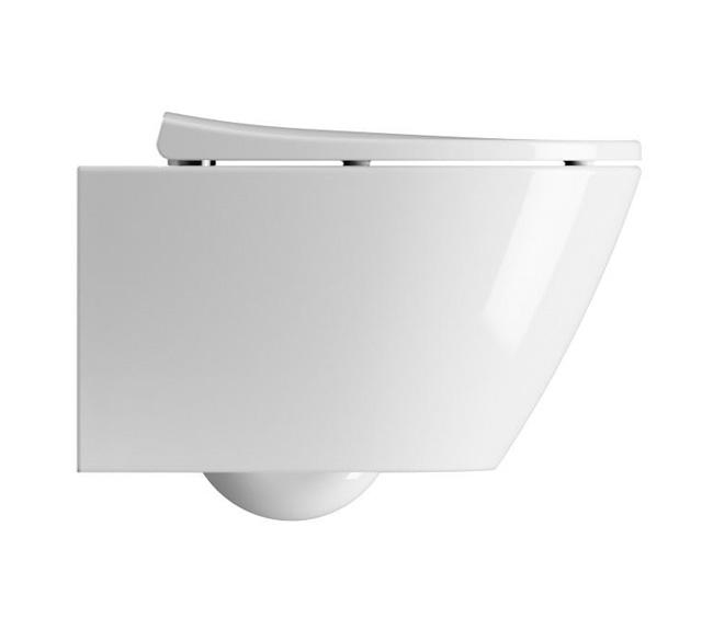 GSI Modo 52 kompakt v&aelig;gh&aelig;ngt toilet m/SwirlFlush og Extraglaze