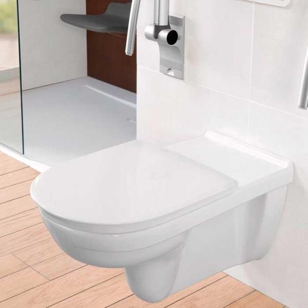 Gustavsberg 4G01 Care rimless v&aelig;gh&aelig;ngt toilet