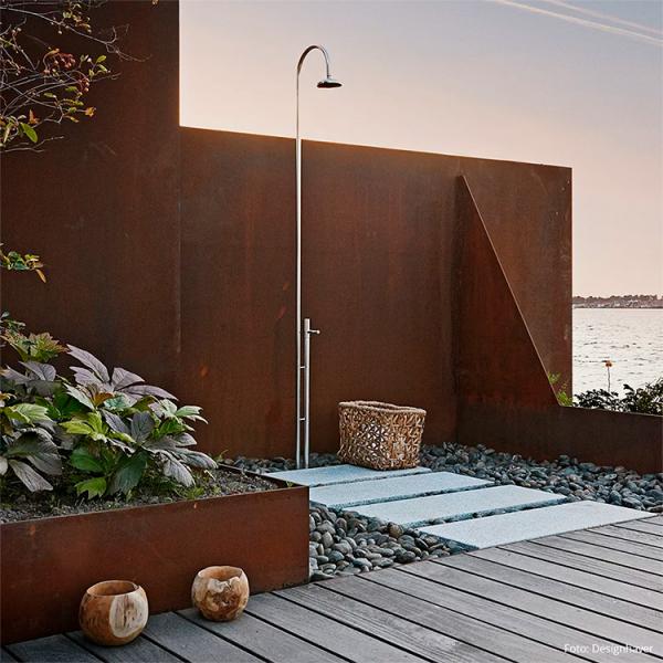 Frostline DUO fritst&aring;ende udebruser - Rustfrit st&aring;l