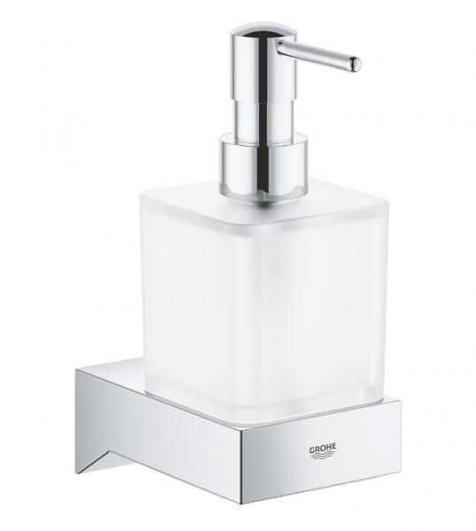 Grohe Selection Cube holder til s&aelig;bedispenser, s&aelig;besk&aring;l og glas