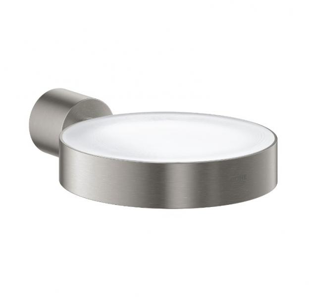 Grohe Atrio holder til s&aelig;besk&aring;l - Steel