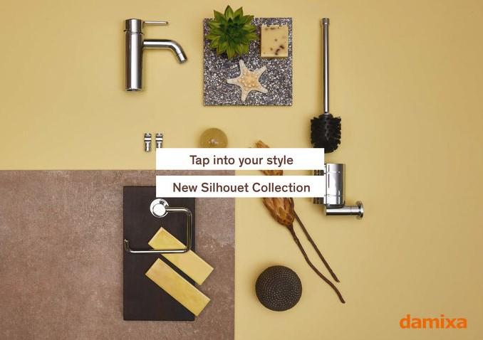 Damixa Silhouet h&aring;ndkl&aelig;dekrog - 2 styk - Krom