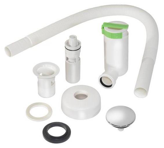 Gustavsberg Artic 120 m&oslash;bels&aelig;t m/dobbeltvask - Hvid