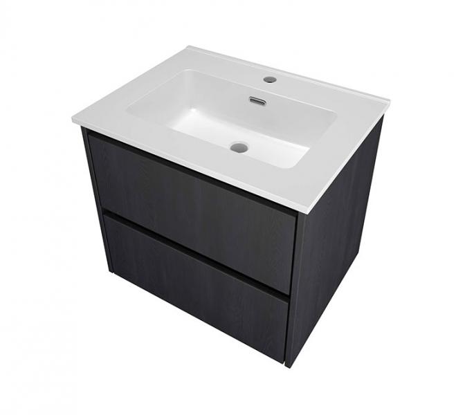 Sanibell Proline 60 m&oslash;bels&aelig;t m/2 skuffer - Sort eg