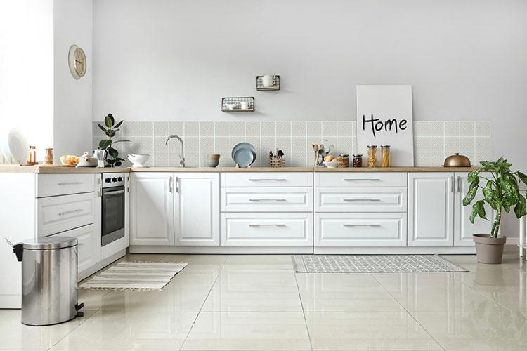 D-C-fix selvkl&aelig;bende fliser til v&aelig;g - Lina beige