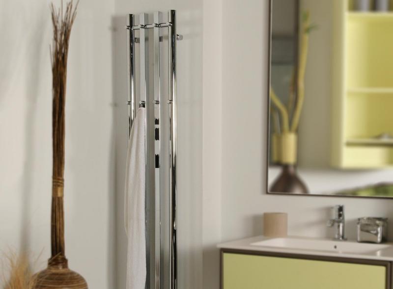 Kriss Zenit h&aring;ndkl&aelig;det&oslash;rrer - 27x142 cm - Krom