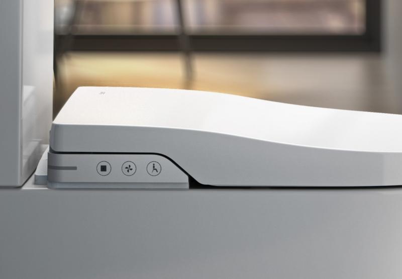 Roca Inspira Back-to-wall douchetoilet inkl. toilets&aelig;de m/softclose