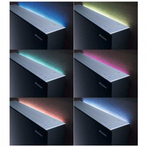 Geberit Monolith Plus til gulvst&aring;ende back-to-wall sk&aring;l - hvid