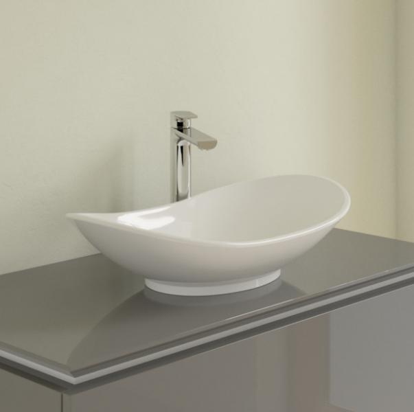 V&B My Nature 61 fritst&aring;ende bowlevask - Uden overl&oslash;b - Ceramic+