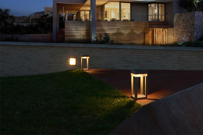 Lutec udend&oslash;rslampe p&aring; spyd m/solceller