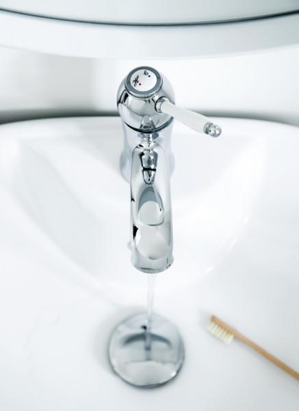 Damixa Tradition 1 grebs h&aring;ndvaskarmatur u/bundventil - Krom