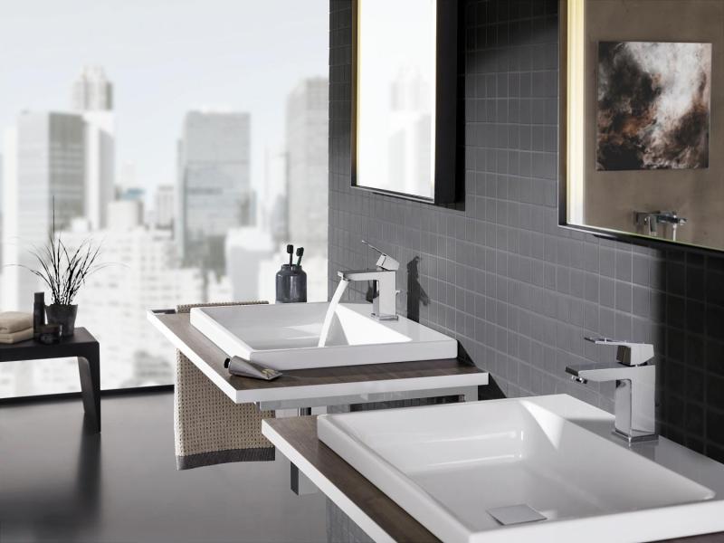 Grohe Essence New M h&aring;ndvaskarmatur m/bundventil - B&oslash;rstet warm sunset