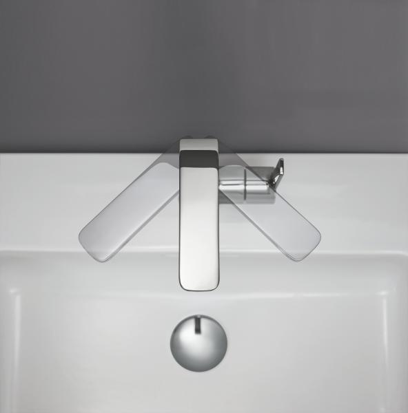 Grohe Lineare New L h&aring;ndvaskarmatur m/svingtud - Krom