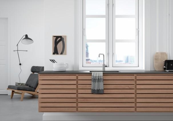 Damixa Silhouet k&oslash;kkenarmatur - Steel