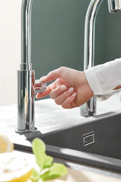 Grohe NEW Concetto k&oslash;kkenarmatur m/udtr&aelig;k og Dual spray - Krom