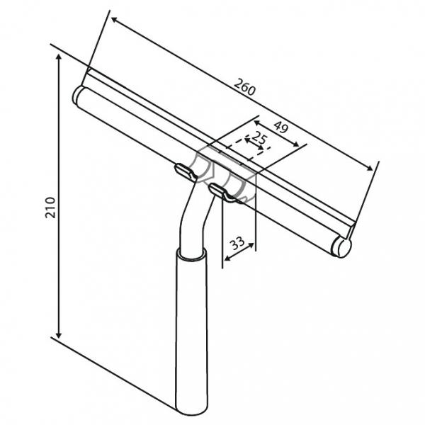 Damixa Zen pakke til bruseren - Steel