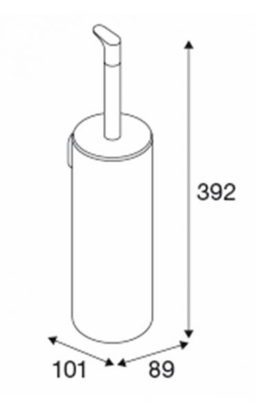 Pressalit Style pakke til badev&aelig;relset 2 - St&aring;l/hvid