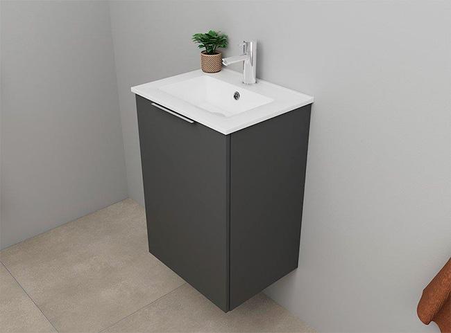 Sanibell Online 46 mini m&oslash;bels&aelig;t - Flatpack - Mat gr&aring;