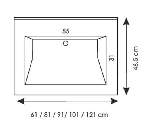 Cass&oslash;e Soft 60 m&oslash;bels&aelig;t m/sort vask - Mat gr&aring;