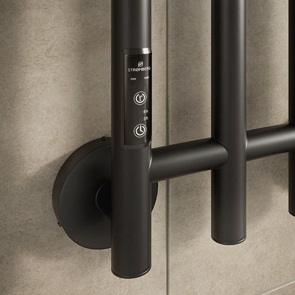 Str&oslash;mberg Leno h&aring;ndkl&aelig;det&oslash;rrer - 28x125 cm - Lakeret messing