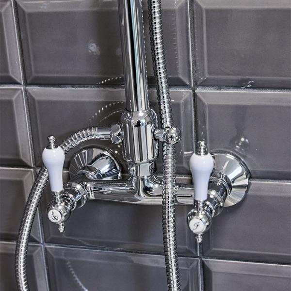 Cass&oslash;e Classic komplet pakke til badev&aelig;relset - Krom