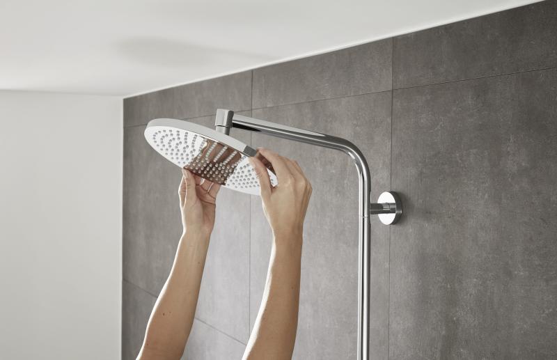 hansgrohe Crometta S 240 Showerpipe - Ecosmart