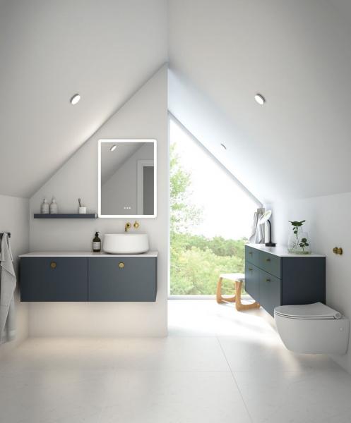 Dansani Globe 45 fritst&aring;ende bowlevask - Uden overl&oslash;b