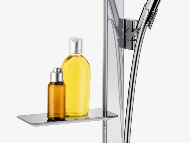 hansgrohe Raindance Select S Brusers&aelig;t 120 3jet m/bruserstang 90 cm og s&aelig;besk&aring;l - Hvid/krom