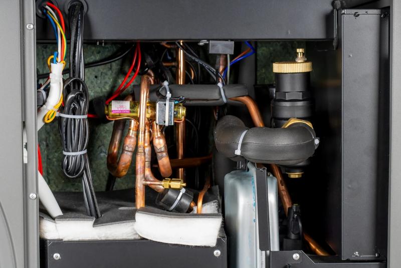 AXEN varmepumpe med wi-fi - Luft til vand - R290 propan - 16 kW